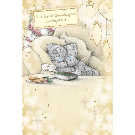 Special Grandaughter & Boyfriend Me to You Bear Christmas Card £2.40